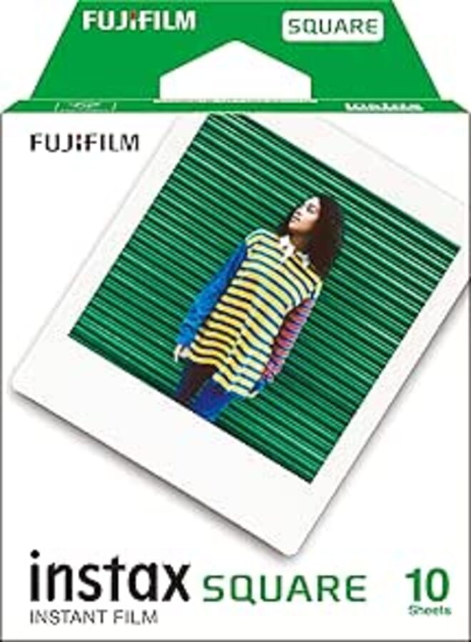 instax Fujifilm SQ-film Square for SQ-10 Camera & SP-3 Printer(10 sheets)